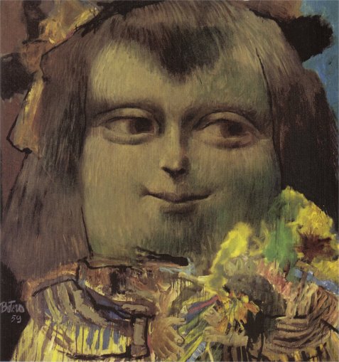 0200 Fernando Botero - Mona Lisa at the age of twelve years