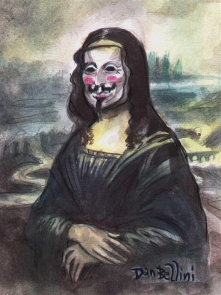 0348 Dan Bellini - Occupy Mona Liza